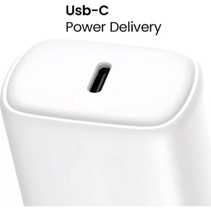Chargeur secteur USB-C 20 W blanc – Jaym Collection POP
