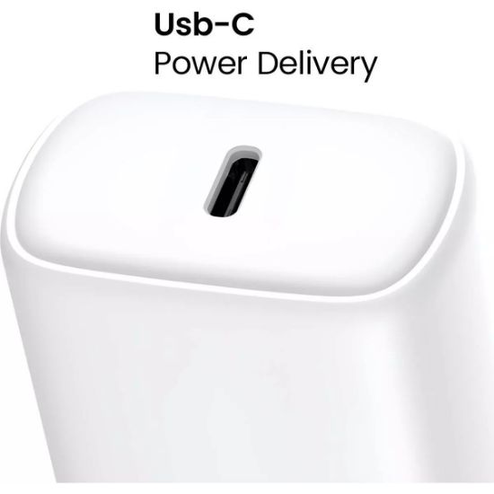 Chargeur secteur USB-C 20 W blanc – Jaym Collection POP