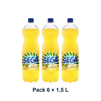 Sega Ananas – pack de 6 bouteilles de 1,5 L
