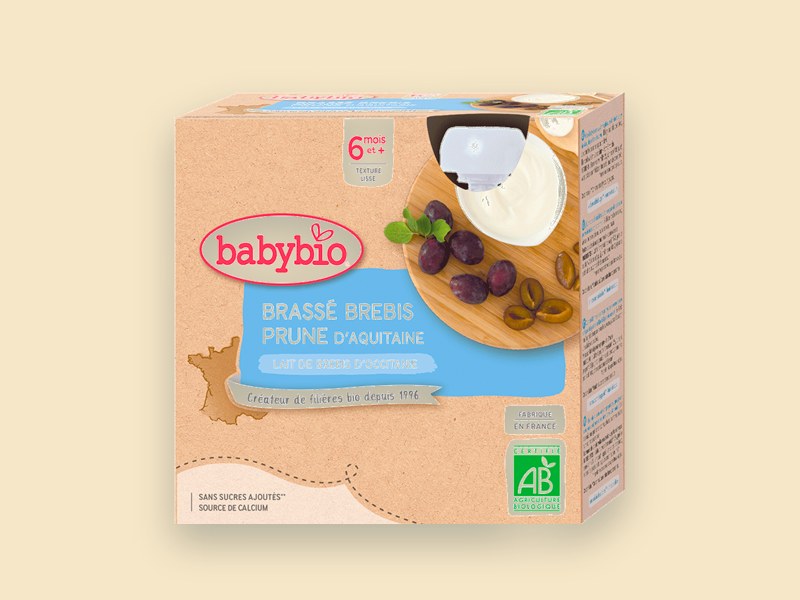 Picture for category Desserts lactés bébé