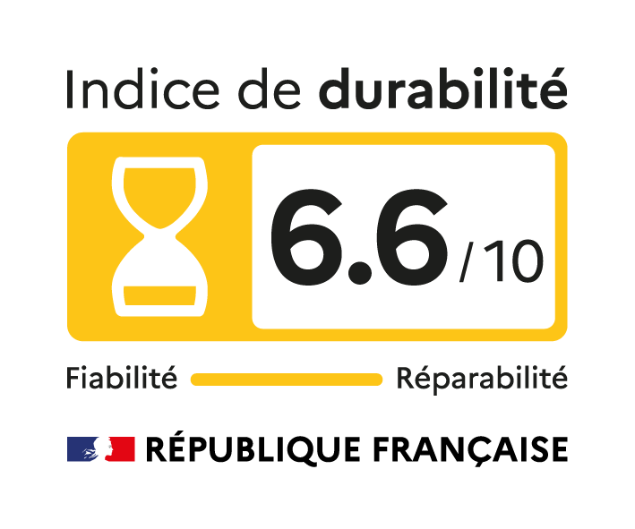 Indice de durabilité : 6.6 / 10