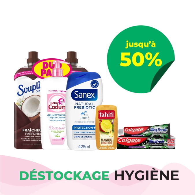 Déstockage Produits Hygiène