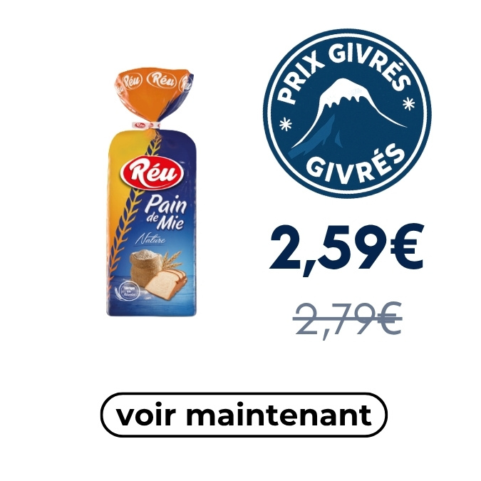 Pain de Mie Réu 350g